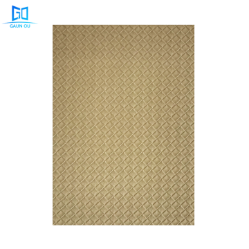 GO-W080 Factory TV wall Panel Decorative Wave mdf Board Panelling 1220*2440mm